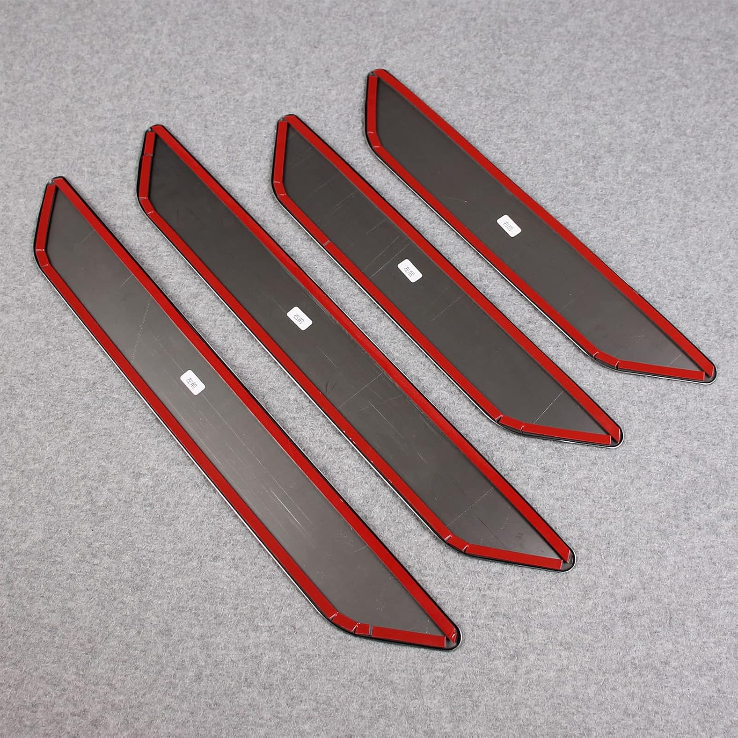 Beautost Fit for Lexus RX RX350 RX350h RX500h F Sport 2023 2024 2025 2026 Outside Door Sill Scuff Plate Guard Cover Trims (Black)