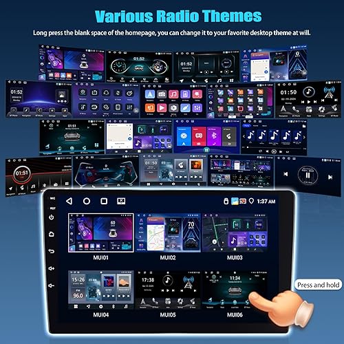 Miniatura 24 de 1+32G Android coche estéreo para Hyundai Elantra 2011 2012 2013 con Carplay Android reproductor multimedia auto 9 pulgadas pantalla táctil Radio