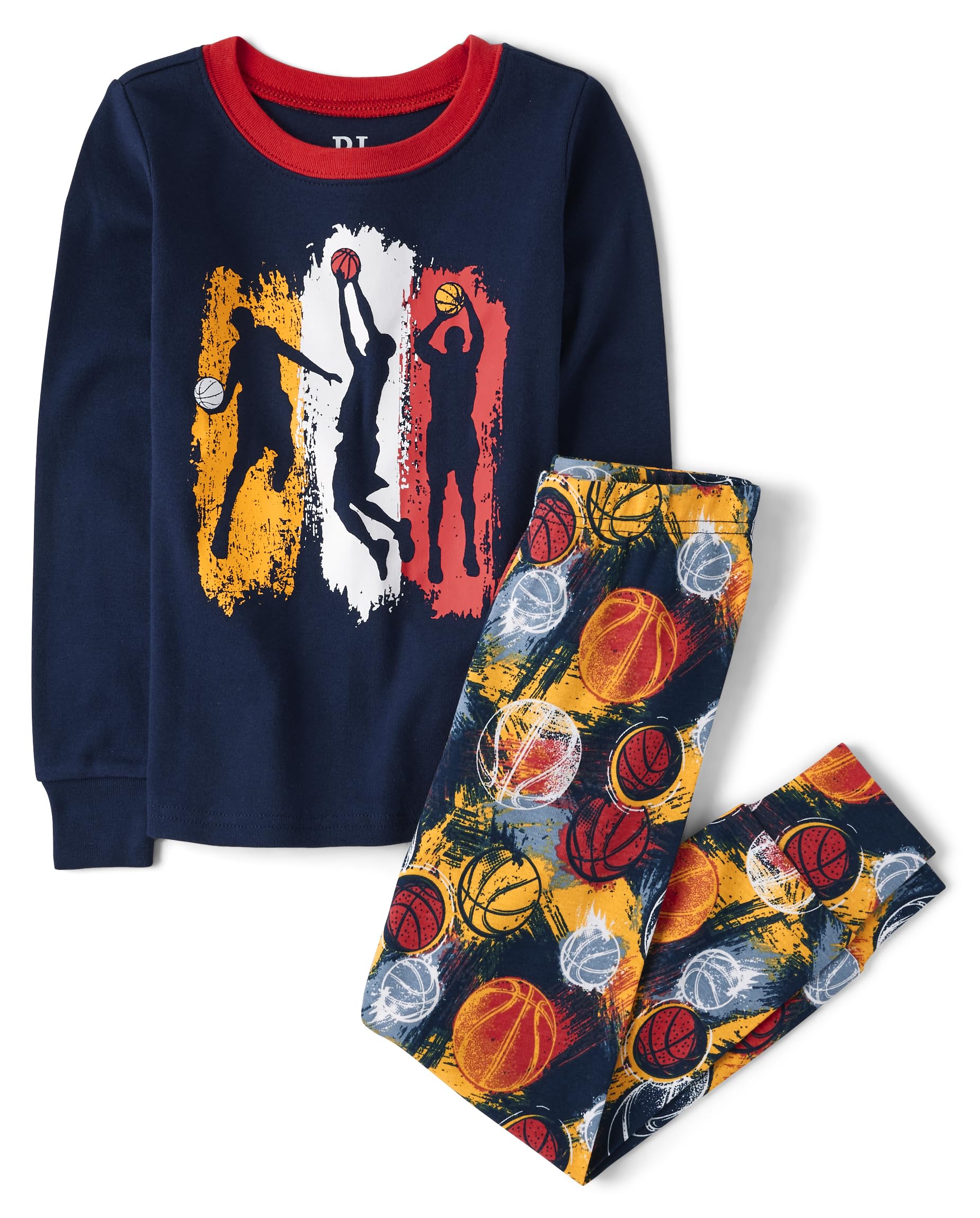 The Children's PlaceBoys' Long Sleeve Snug Fit Cotton 2 Piece Pajamas