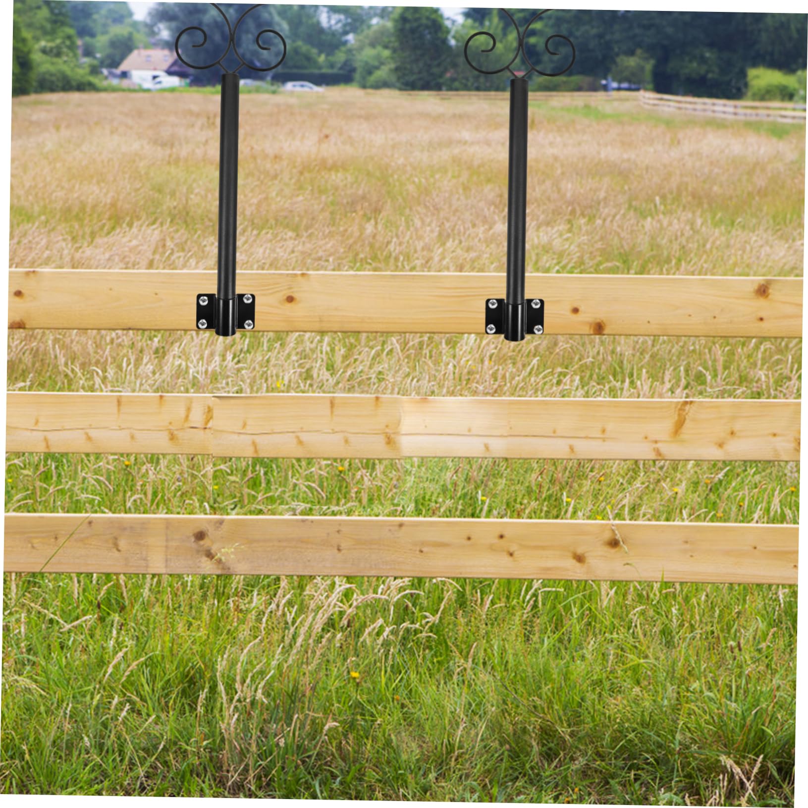 YARNOW Poteau Déclairage Extérieur | Tige De Support Pour Guirlande Lumineuse | Suspension Décorative En Métal