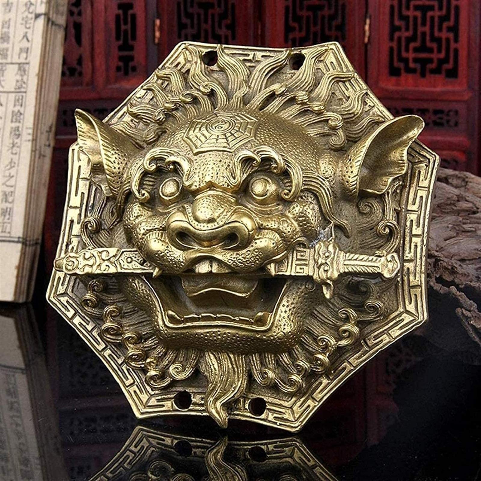 For escritorio, oficina, hogar, familia, colección de adornos abstractos, figuras artísticas, decoración del hogar, escultura, oficina, mesa de hogar, decoración Feng Shui, estatua china de Feng Shui,