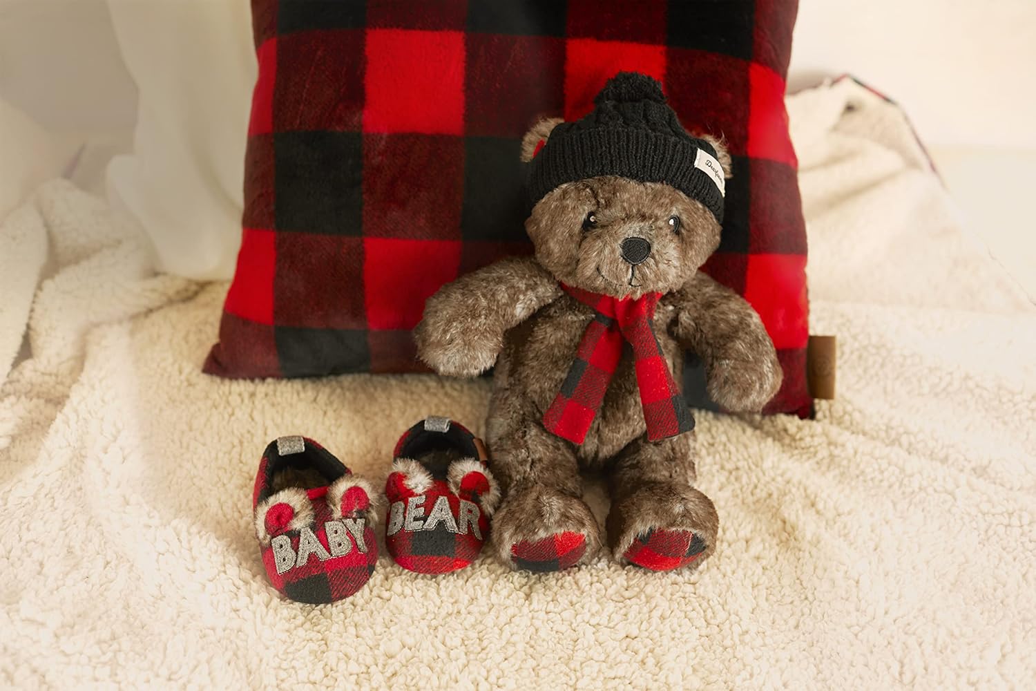  | Dearfoams Unisex-child Lil Bear and Baby Bear Slipper | Slippers
