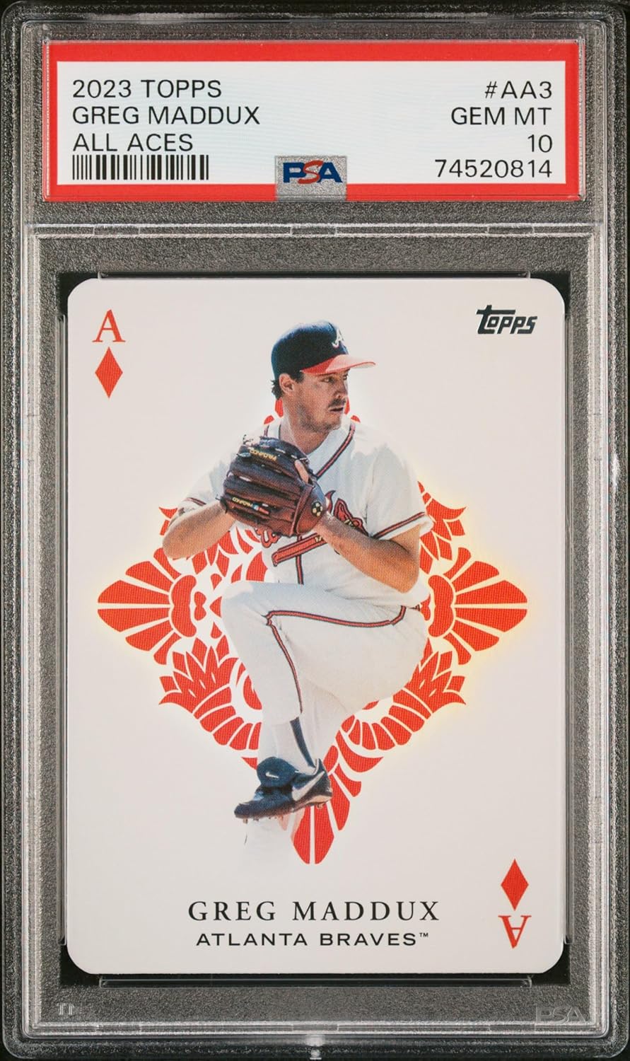 Greg Maddux 2023 Topps All Aces Baseball Card AA3 Graded