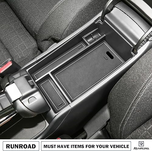 Miniatura 7 de Bandeja organizadora de consola central compatible con Honda HR-V 2023 2024 2025 2026 Accesorios HRV 2023, 2024, 2025 2026, organizador de consola