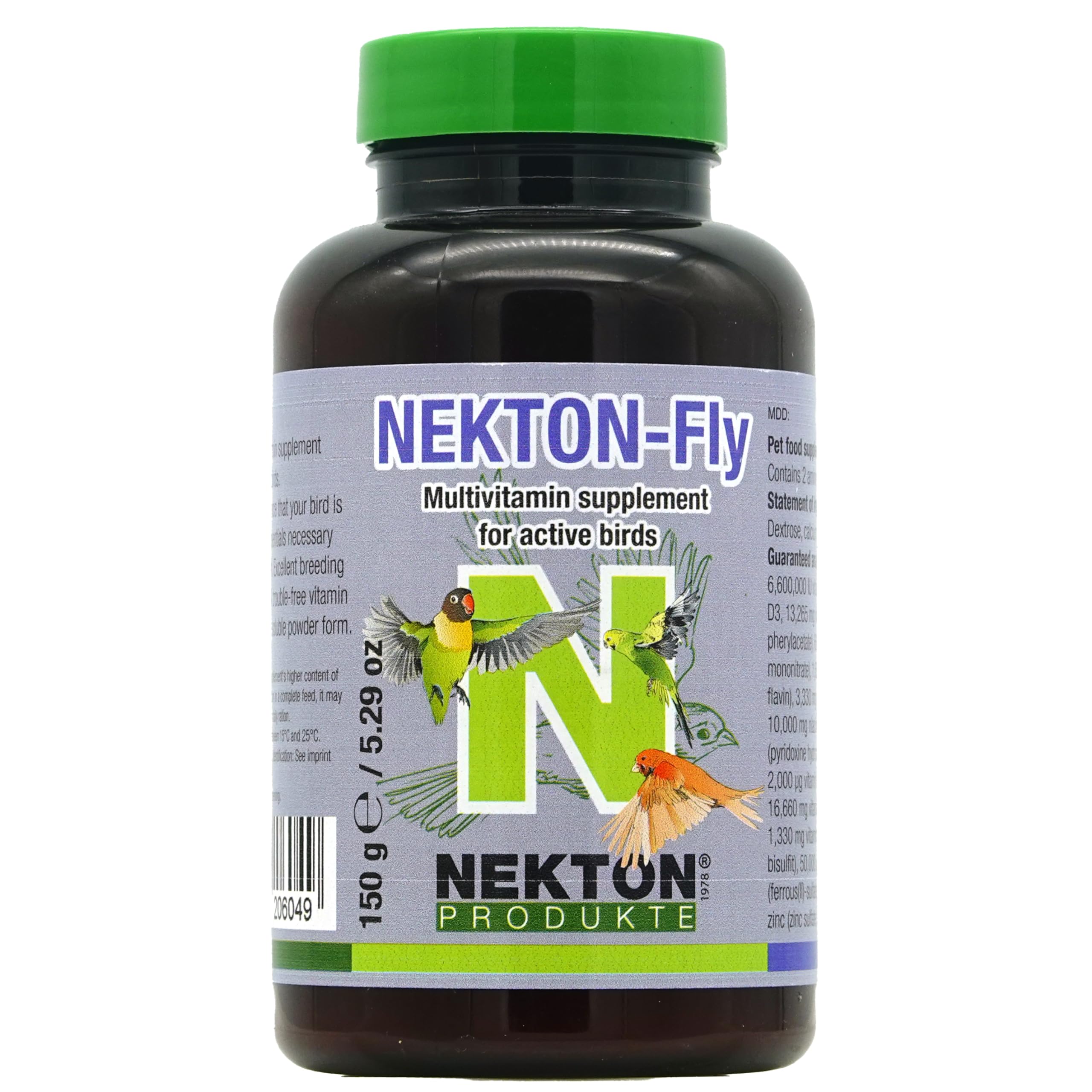 Fly Supplement for Active Birds 150g, (5.29oz)