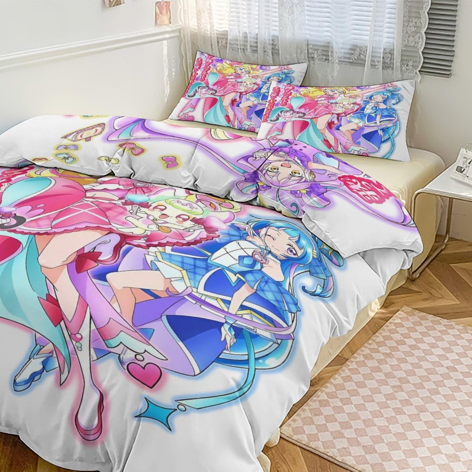 アイドルプリキュア　寝袋　布団 Amazon｜キミとアイドルプリキュア♪布団カバーセット シングル・3点