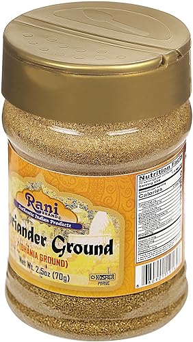 Vista 8 de Rani Polvo molido de cilantro (Dhania india) Especias 2.5oz (70g) Tarro PET ~ Todo natural Sin sal Vegano Sin colores Apto para gluten Sin