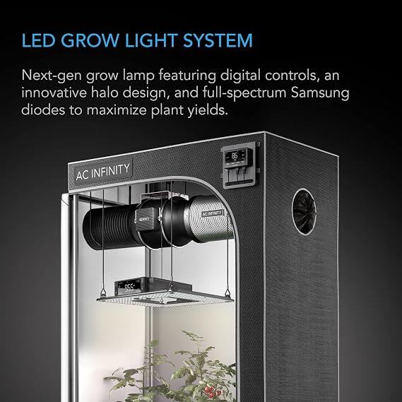 AC Infinity IONGRID T24, LED Grow Light 2x4 with Samsung LM301H Diodes