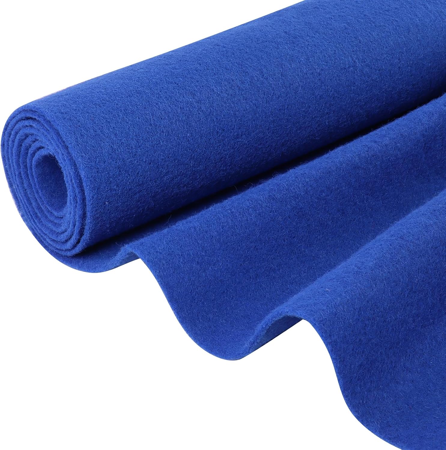 96" x 78" Car Underfelt Carpet, Automotive Carpet Replacement for Car Interior Floor Renovation Auto Marine Upholstery Trucks Trunk Felt Fabric Red (0.72 oz/sq ft)