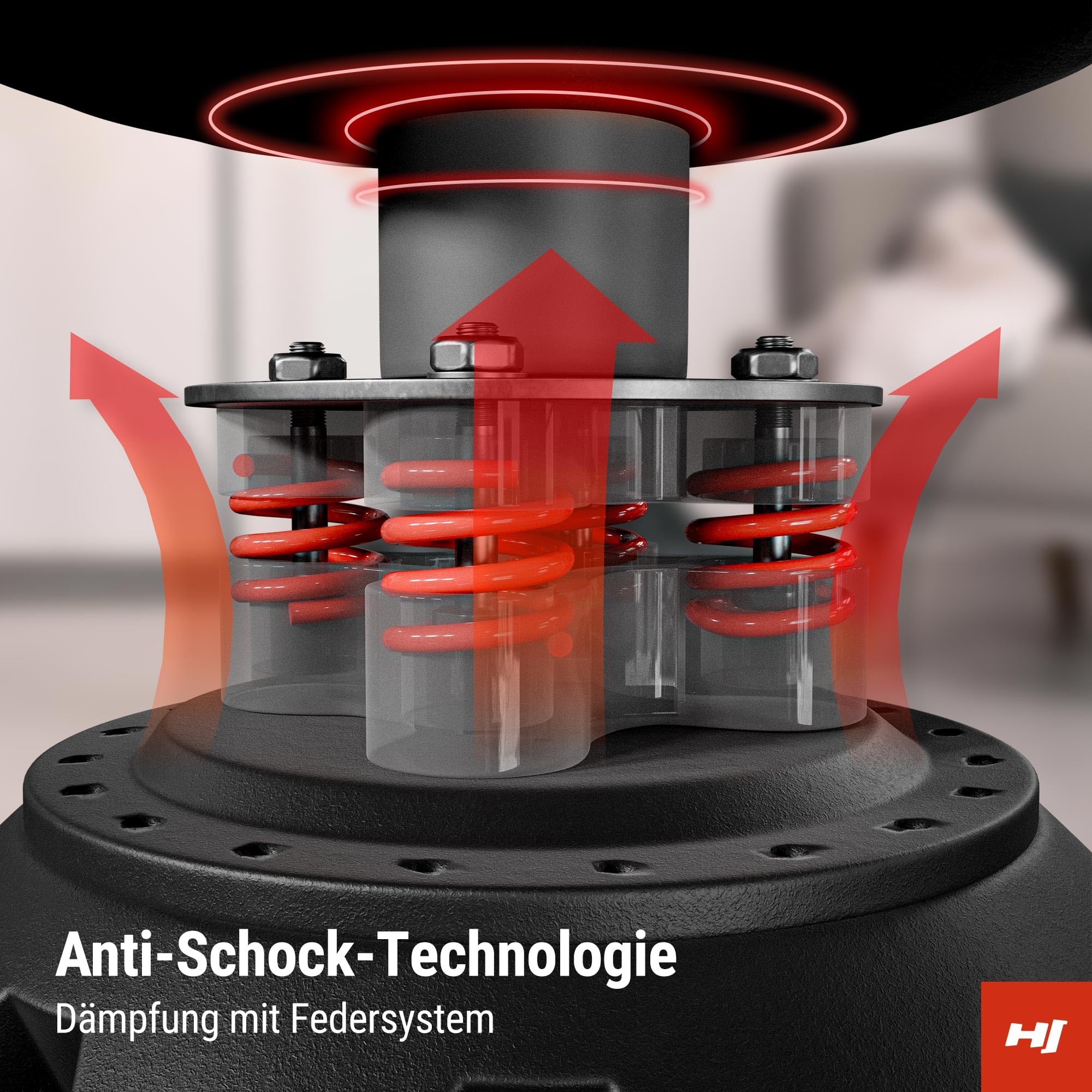 Hop-Sport Stehender Boxsack Sack für Zuhause mit Anti-Schock-System, Ideal für Kampfsport und Krafttraining, 360-Grad-Rotation, Sand/Wasser befüllbar, Stabil durch Saugnäpfe