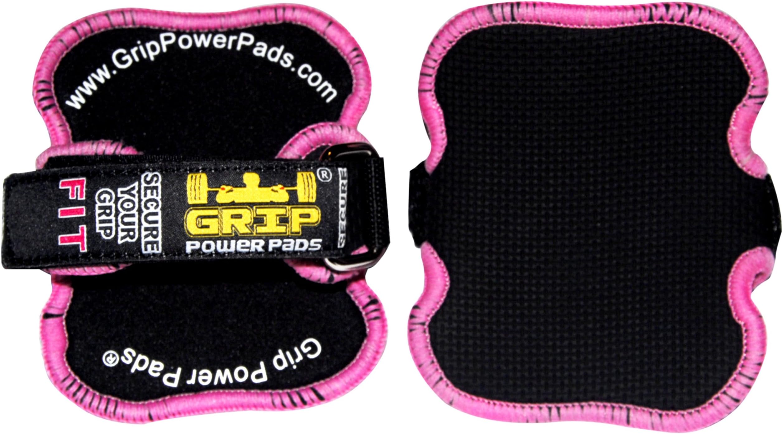 Women's Fitness Gloves Grip Power Pads® FIT - Lifting Grips The Alternative to Gym Gloves Workout Gloves