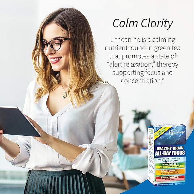 Applied Nutrition Healthy Brain All-Day Focus 50 Tabletas miniatura 5