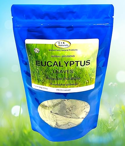 Miniatura 6 de Hojas secas de eucalipto Hojas de té (3.53 oz) Hojas de Eucalipto Secas Strong Aromatic