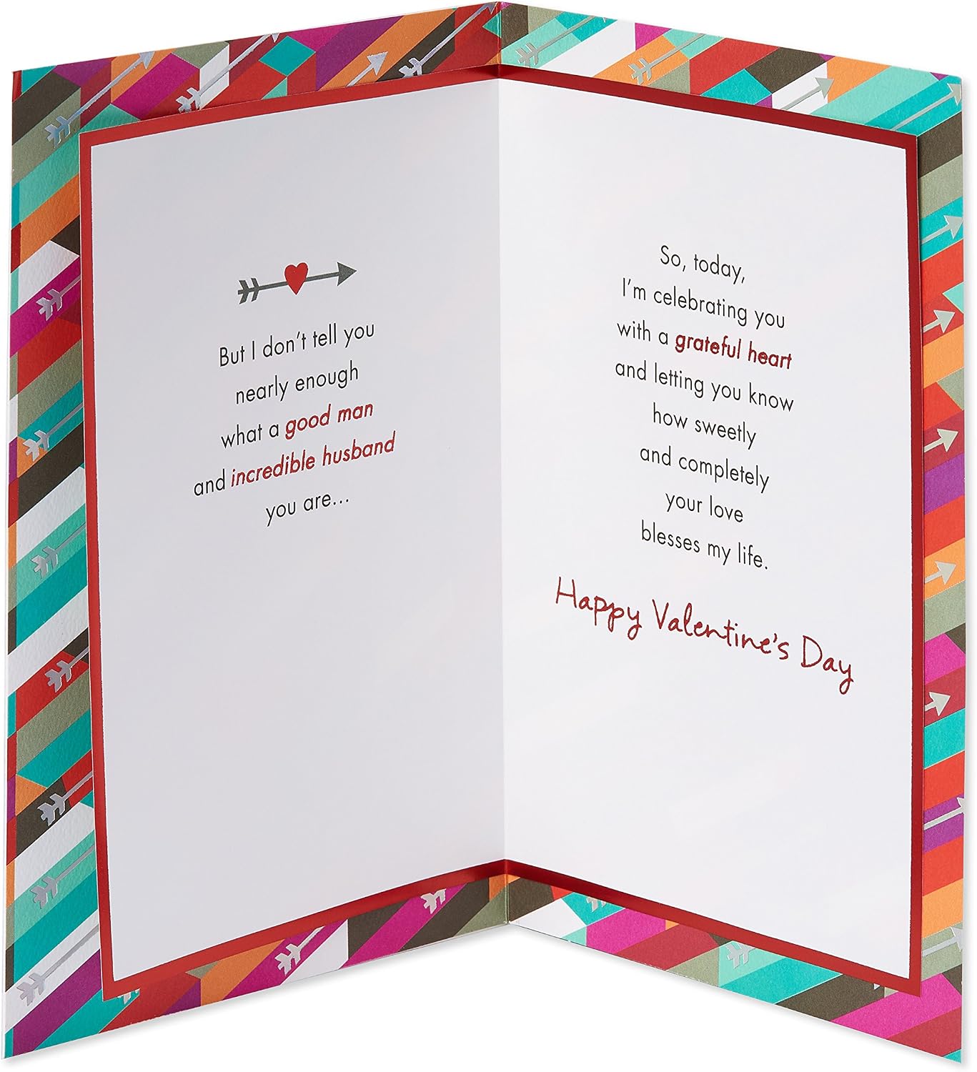 American Greetings Religious Valentine's Day Card for Him (I Thank Him Everyday)