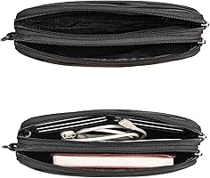 STILORD Pax herenpolstas van echt leer herenhandtas leren tas heren reisorganizertas kleine tas voor concerten en festivals vintage Kleur:kara - cognac