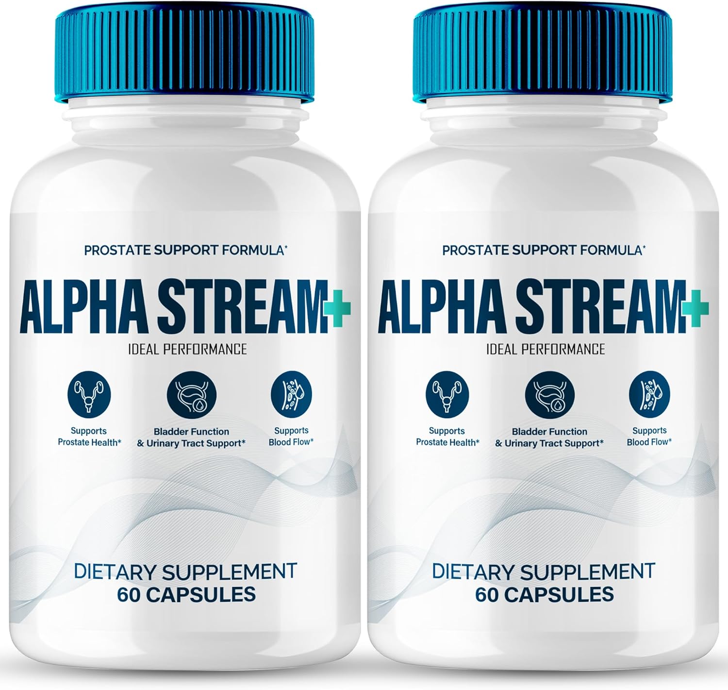 Alpha Stream Plus Prostate Health Supplements for Men Capsules, Official AlphaStream Plus All Natural Support Pills - Extra Strength for Daily Wellness, AlphaStreamPlus Health Reviews (2 Pack)