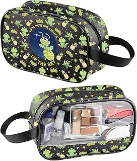 XYANFA Firefly - Bolsa de maquillaje transpar...