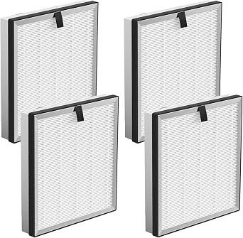 APH3000 Replacement Filter for KNKA APH3000 Air Purifier with 3-IN-1 True HEPA and Activated Carbon, 4 Pack aph3000 air filter for Dust, Pet Hair, etc