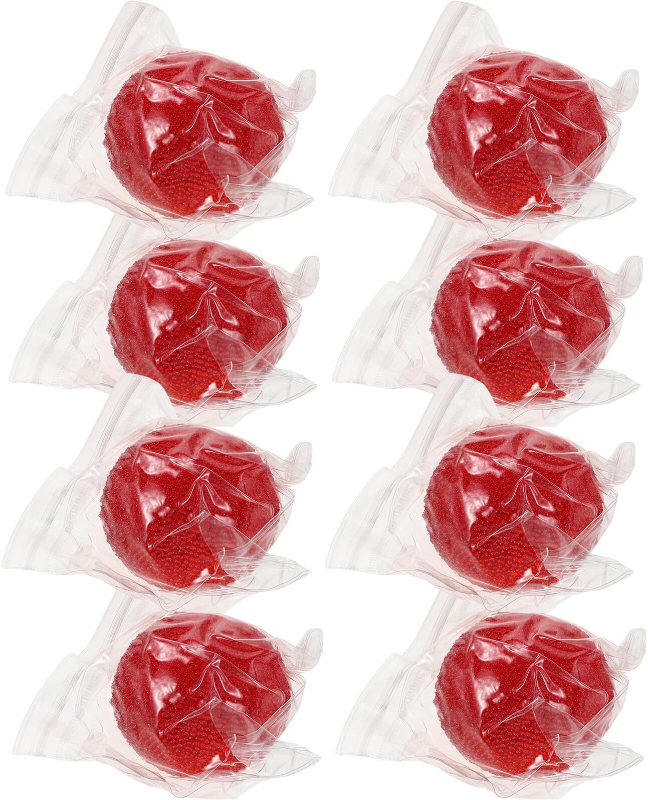 Yardwe 8pcs Soft Waxberry Squishy Realistic Stretchy Fruit Fidget Squeeze for Adults TPR Material Sensory Stress Relief Hand for Desktop Decor and Party Favors