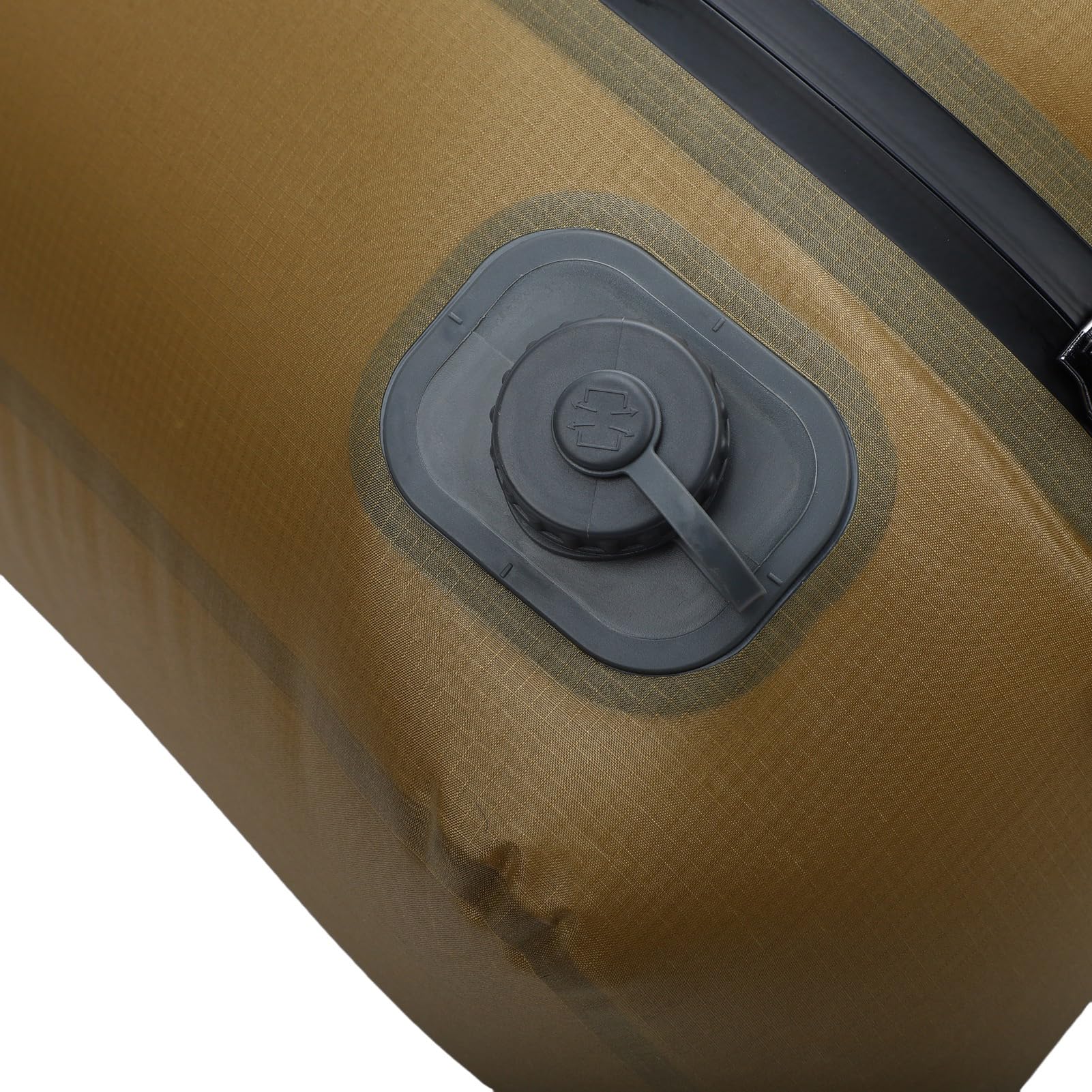 Bolsas de Vacío de Viaje Reutilizables de 20 Litros con Bomba Incorporada, Compresión que Ahorra Espacio para Ropa, Ideales para Acampar y Mochilear, Poliéster Duradero (Caqui)