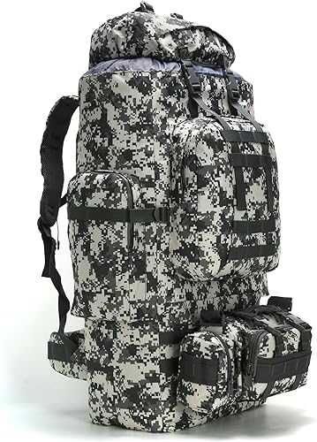 Miniatura 1 de King'sGuard 100L Camping Senderismo Mochila Molle Mochila Militar Camping Mochila Mochila