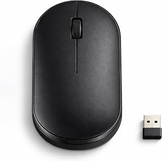 ANT Globe 40 Dual-Mode Wireless Mouse| BT 5.0/3.0 & 2.4GHz USB Optical Mouse | 1600 DPI Adjustable, 500mAh Rechargeable Ba... Price In India