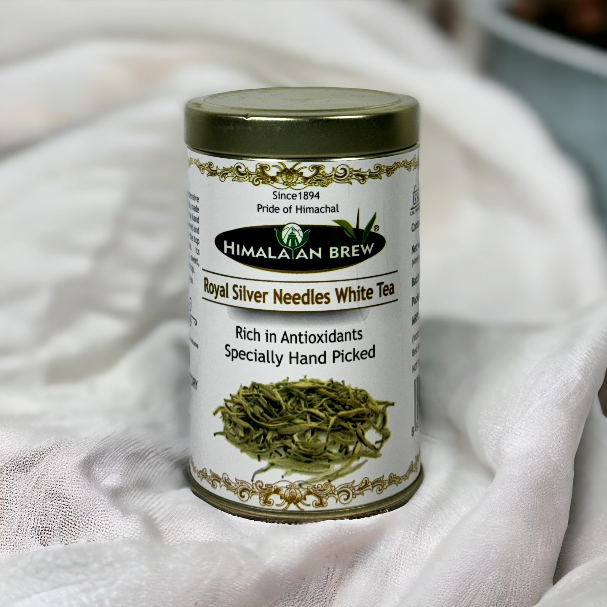 HIMALAYAN BREW SILVER NEEDLES WHITE TEA - Image 1