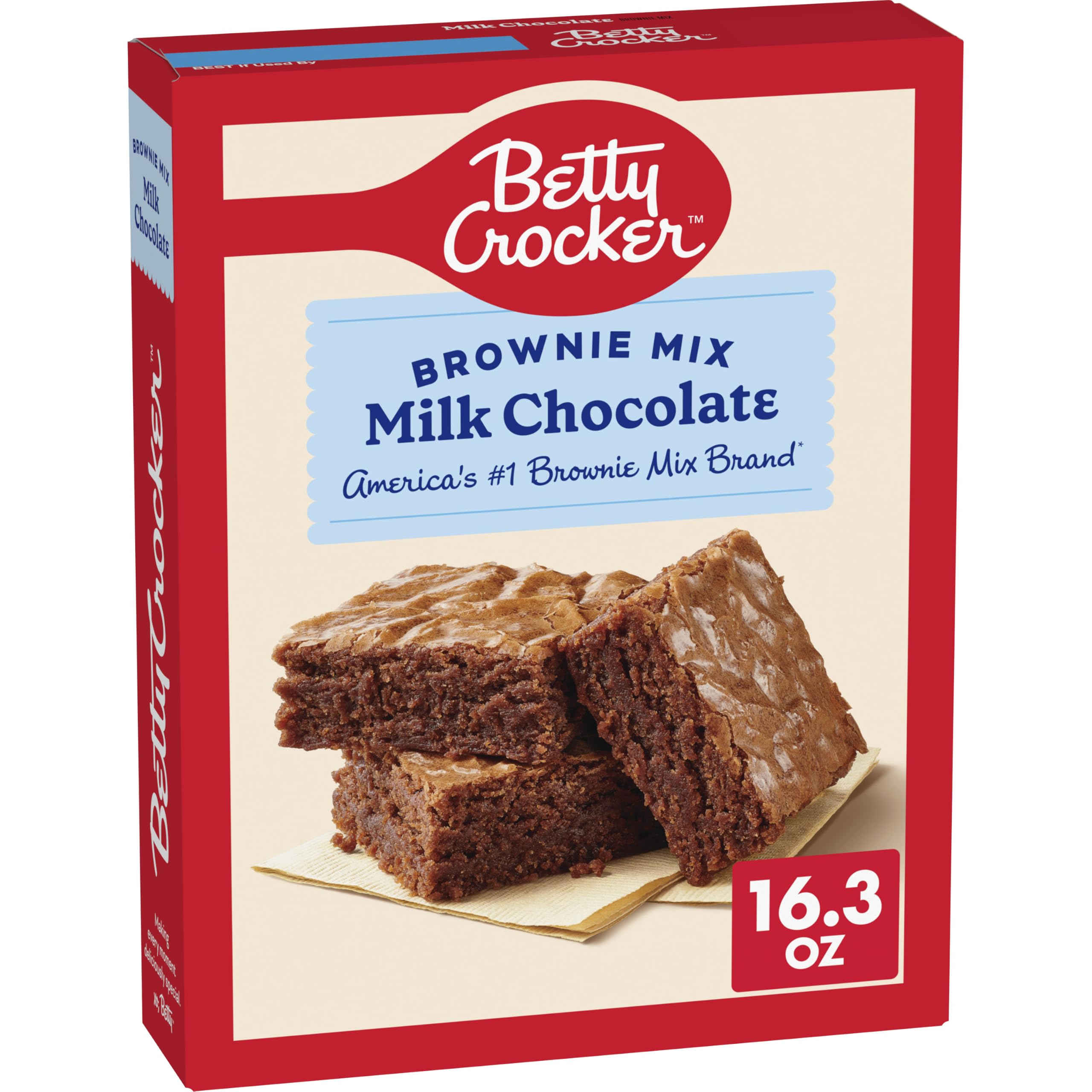 Betty Crocker Favorites Milk Chocolate Brownie Mix, 16.3 oz 16.3 Ounce (Pack of 1)