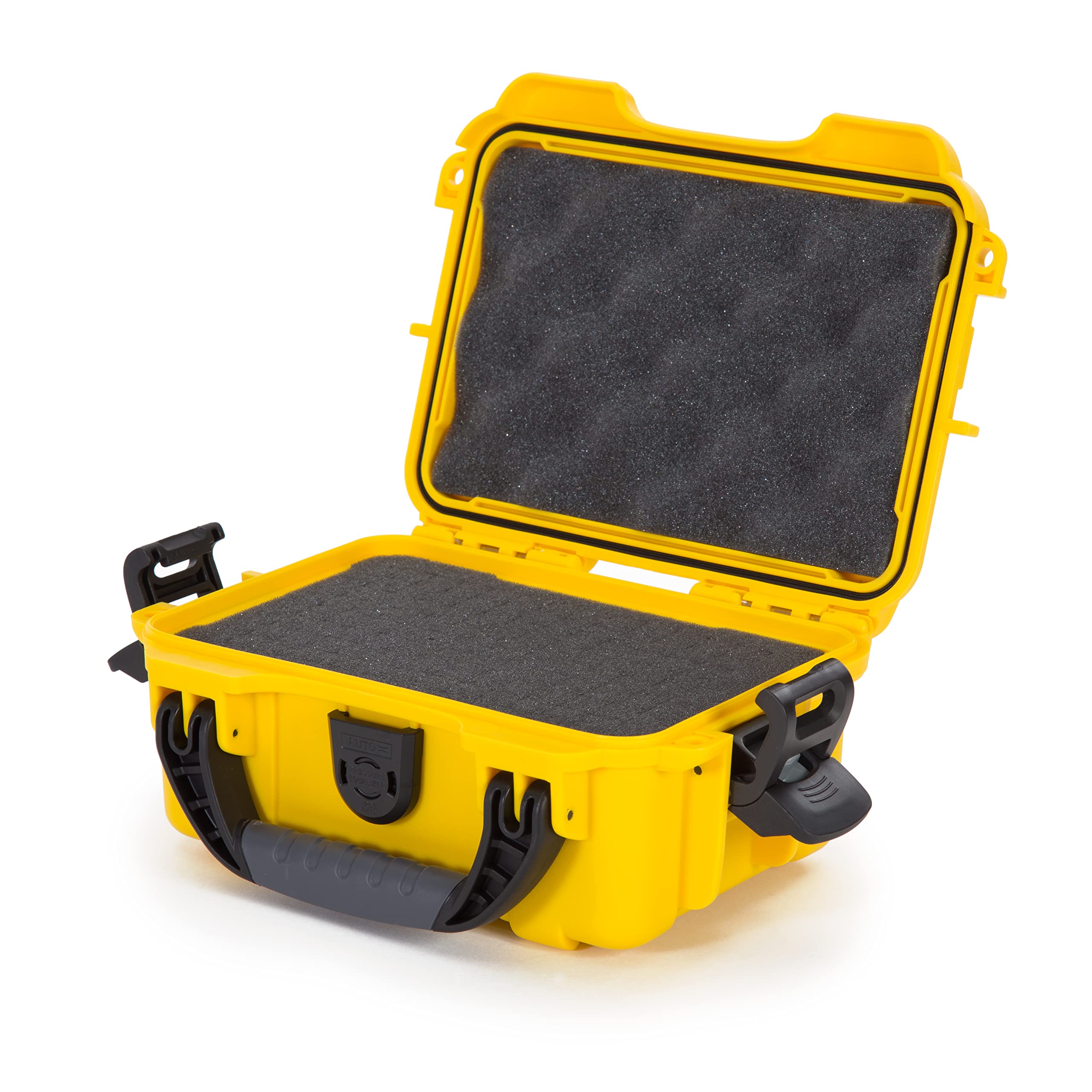 Plasticase, Inc. Nanuk 903 - Custodia rigida impermeabile con inserto in schiuma, colore: Giallo