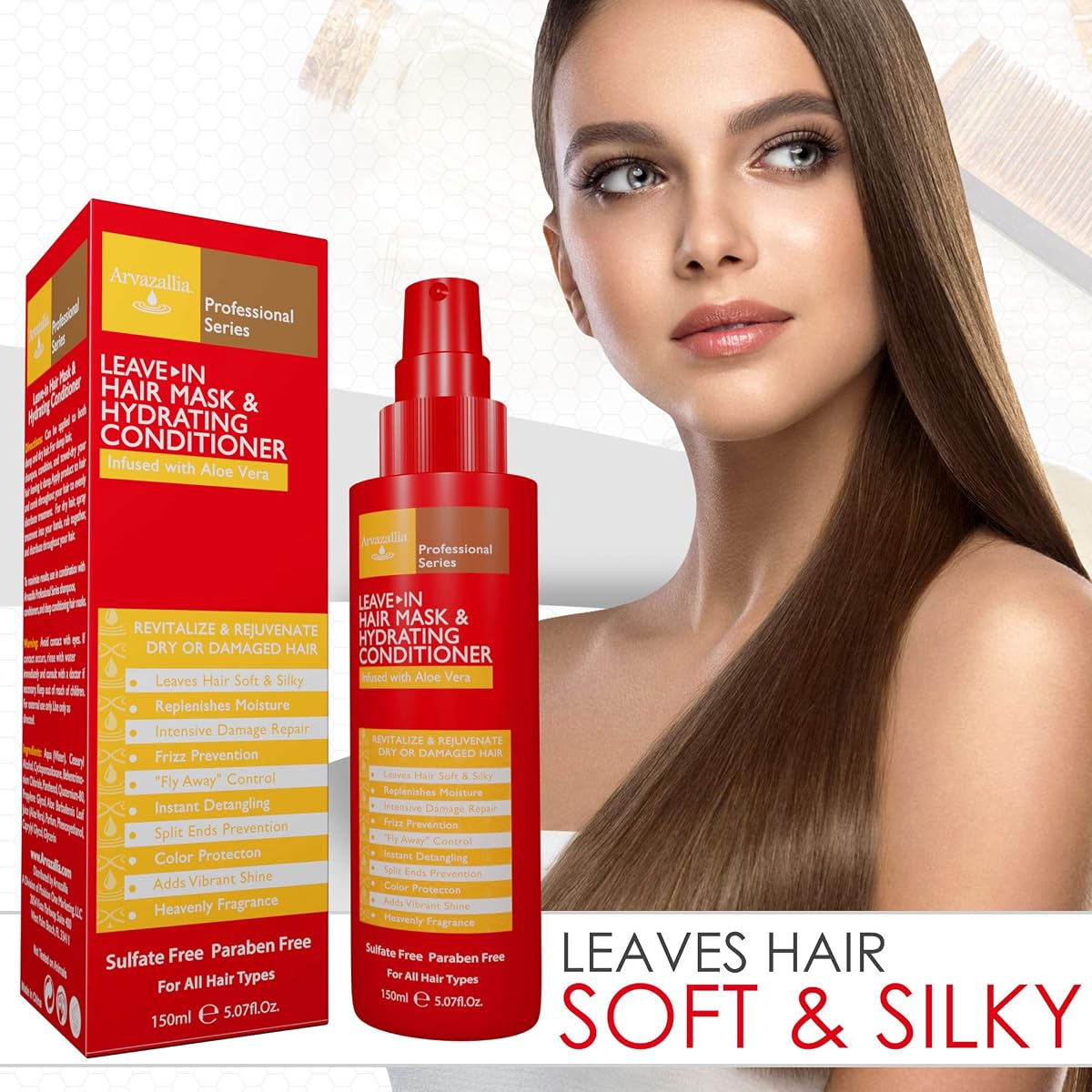 tilvee Hydrating Hair Mask & Leave-In Conditioner view 2