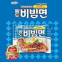 Vista 5 de Paldo Bibim Cold Noodle Instant Ramen 5 pack