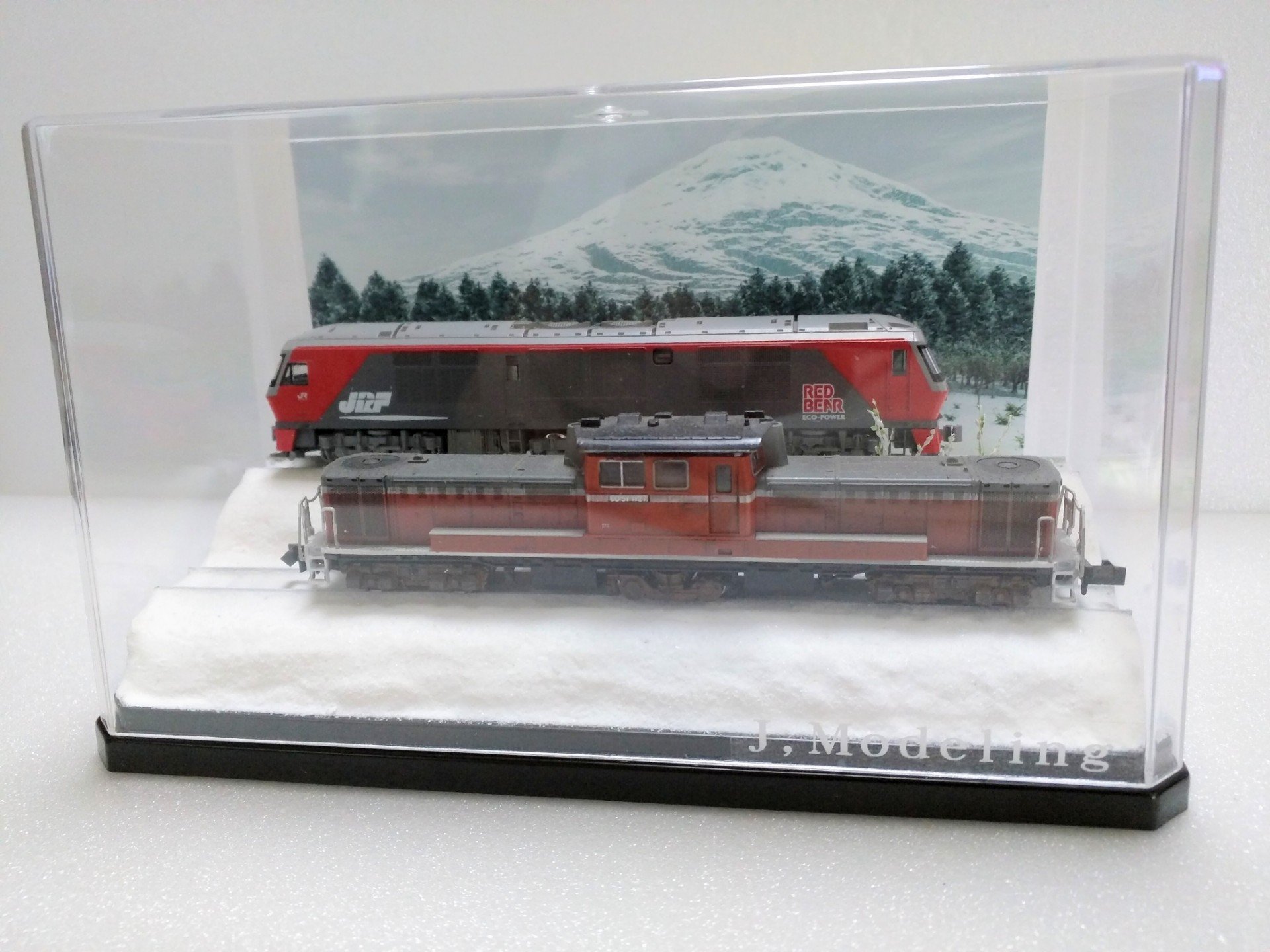 トミックス Nゲージ 1/150 碓氷峠 めがね橋付近ジオラマアクリル