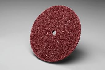 Scotch-Brite High Strength Disc, HS-DC, A/O Medium, 3 in x 1/4 in