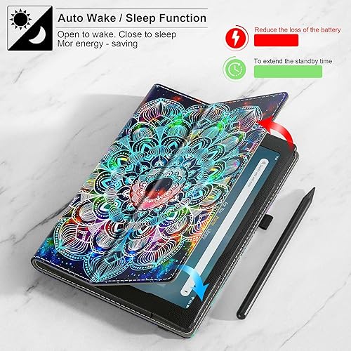 Miniatura 3 de Funda para la nueva Tienda Fire HD 10 (solo apta para la 11 generación, lanzamiento 2021) y la tablet Fire HD 10 Plus, funda plegable y delgada con