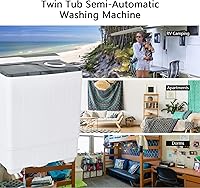 Vista 2 de Generic FP10355-GR Lavadora portátil, Gris