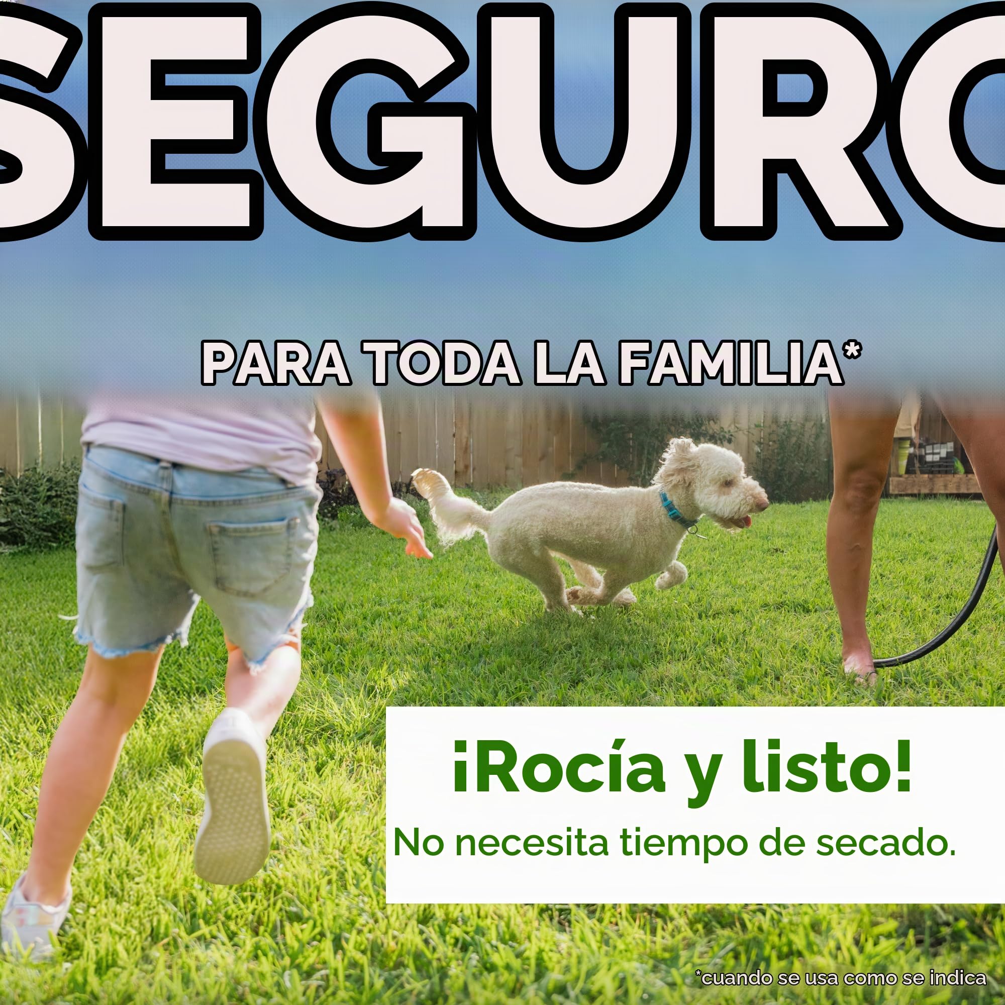 Wondercide - Spray para jardín listo para usar contra pulgas, garrapatas y mosquitos con aceites esenciales naturales – Mata mosquitos e insectos, tratamiento y repelente - A base de plantas - Seguro