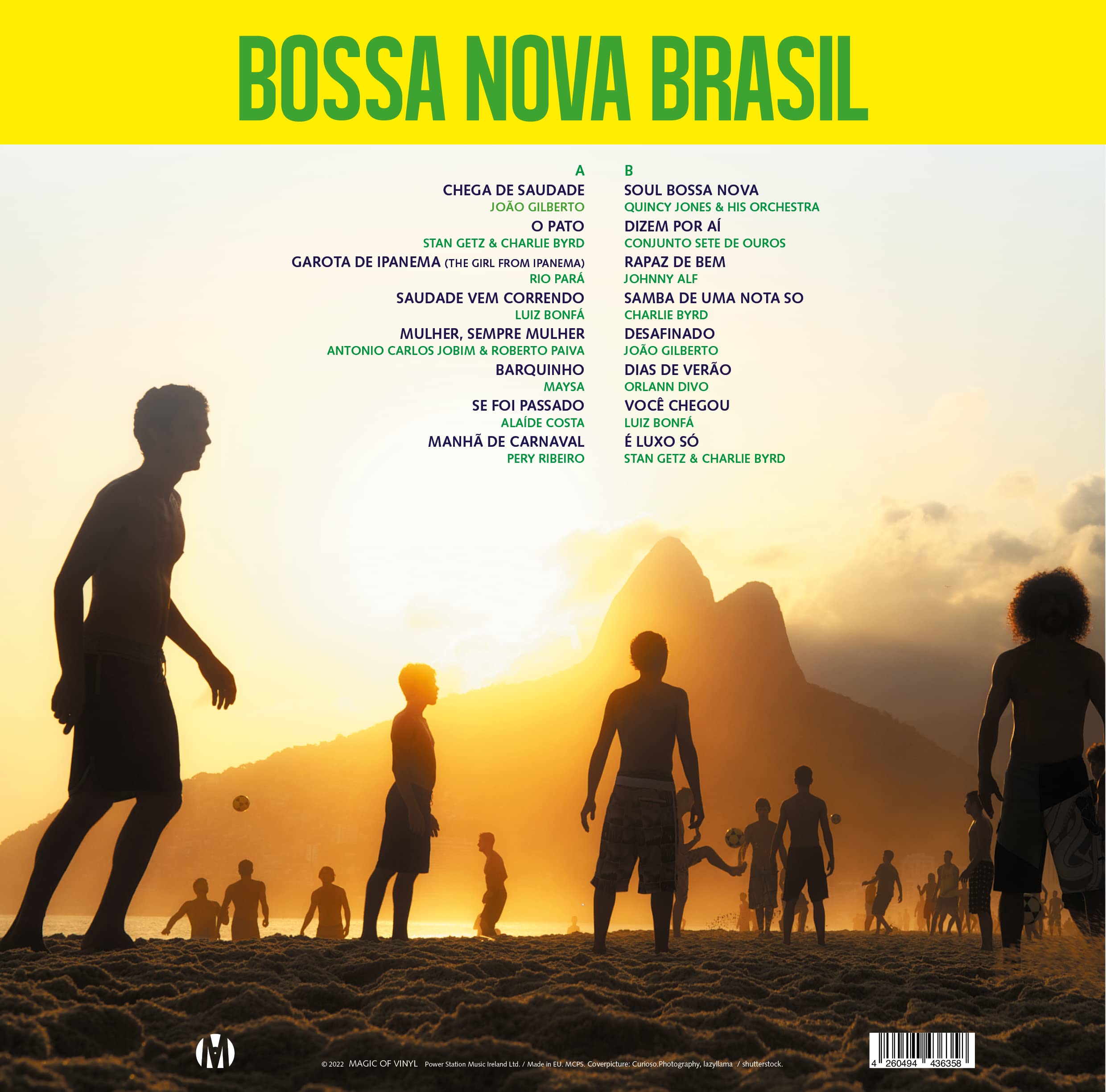 Bossa Nova Brasil - 180gr. transparent green