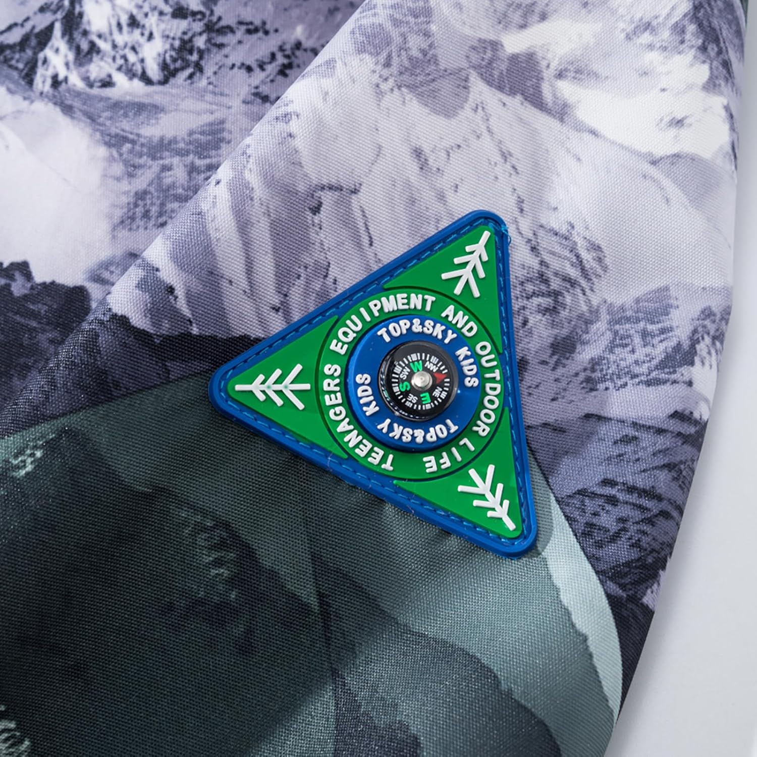 MGEOY Boys Girls Rain Jacket Lightweight Waterproof Hooded Fleece Lined Raincoat Windbreakers for Kids - Image 4