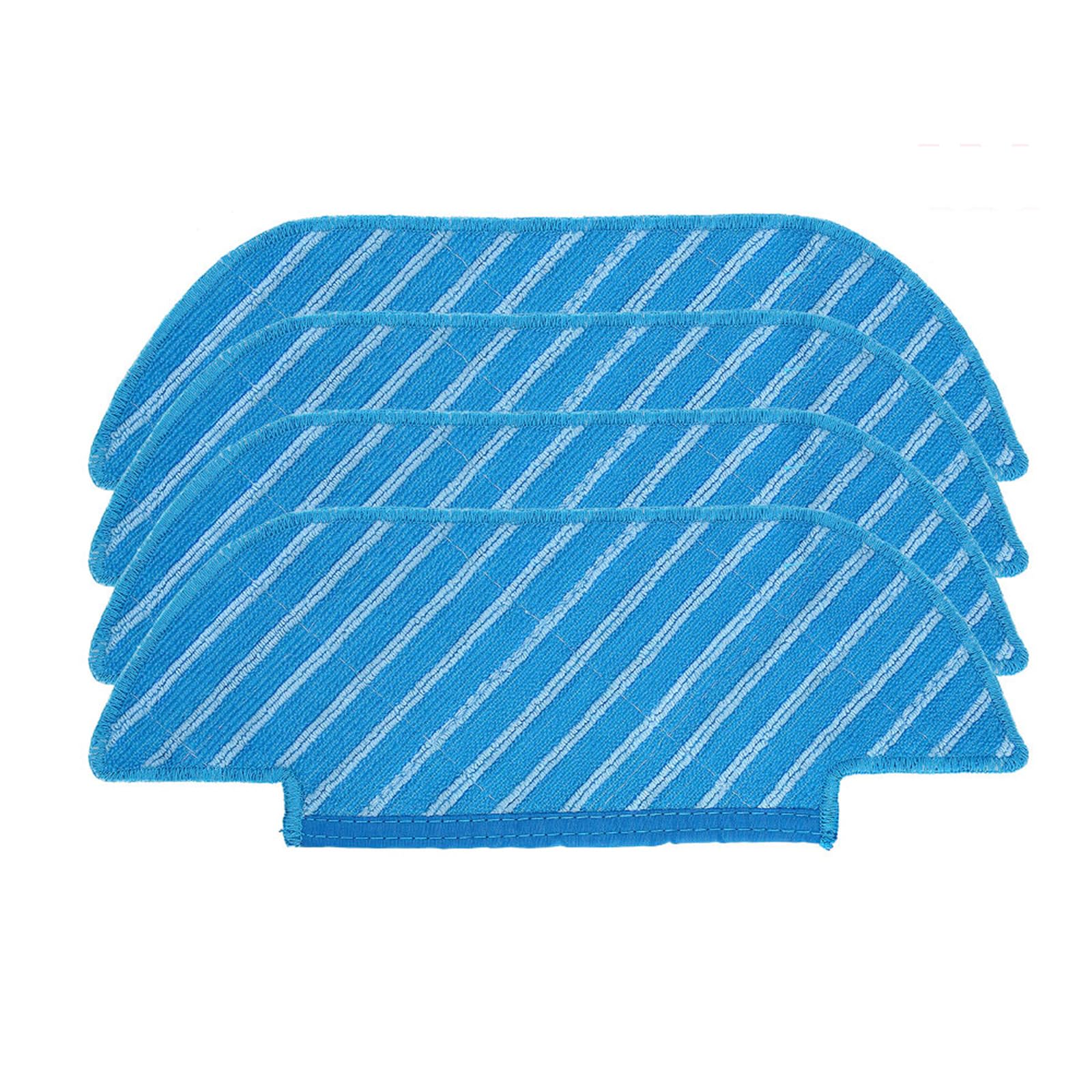 Tsophreniq 4 / 6pcs Robot Vacuum Mop Mopping Pad Clean Cloth Sweeper Mop Pad for K720 DK33 DK35 Spare Part Sweeping Machine Clean Cloth Easy to Use Accessories