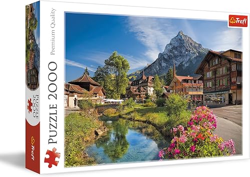 Trefl Alps in the Summer - 2000 Piece Puzzle 37.8"x26.9" | RED, DIY, Creative Entertainment, Classic Jigsaw, 14+