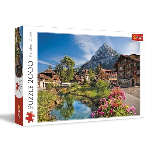 Trefl, Puzzle, Alpes en el Verano, de 2000 Piezas, Adultos y niños a Partir de 12 años