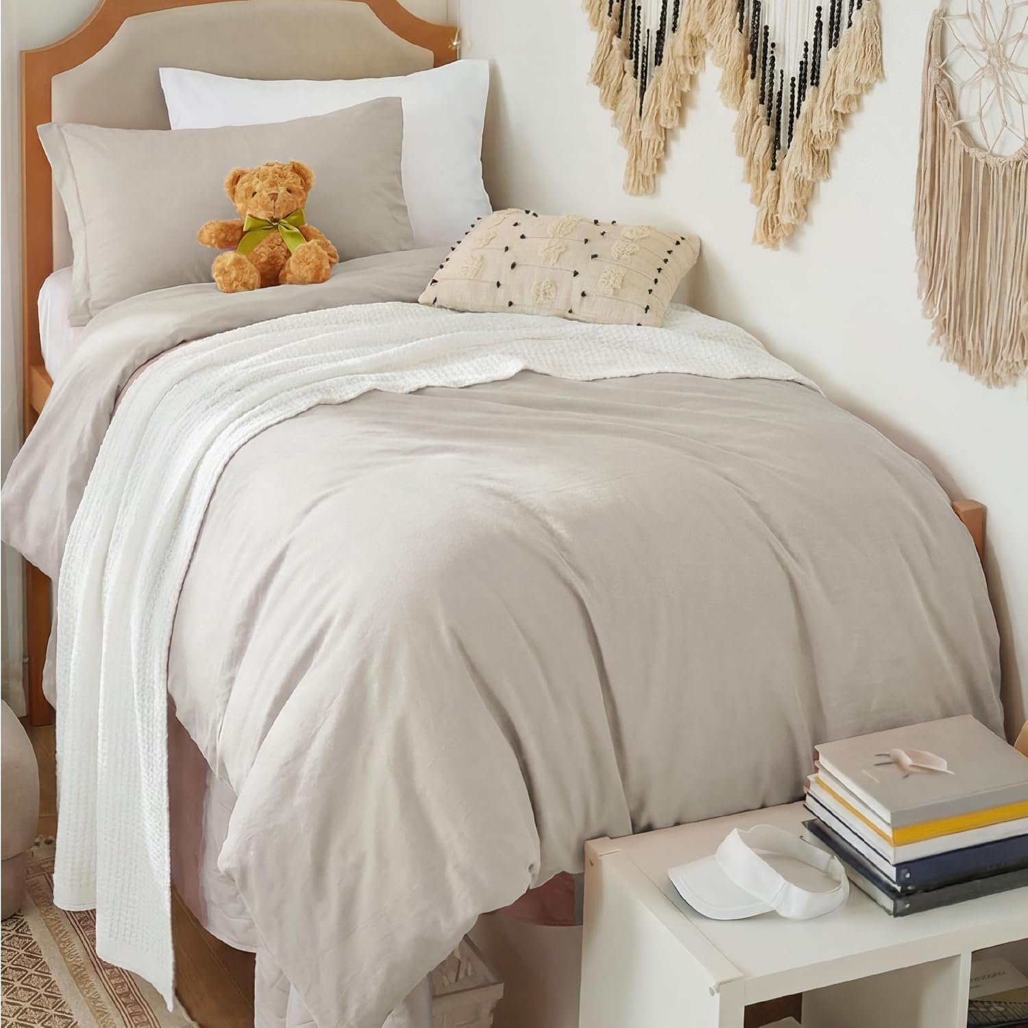 Honest review of Bedsure Linen Duvet Cover Twin/Twin XL - Prewashed Soft Bedding Set