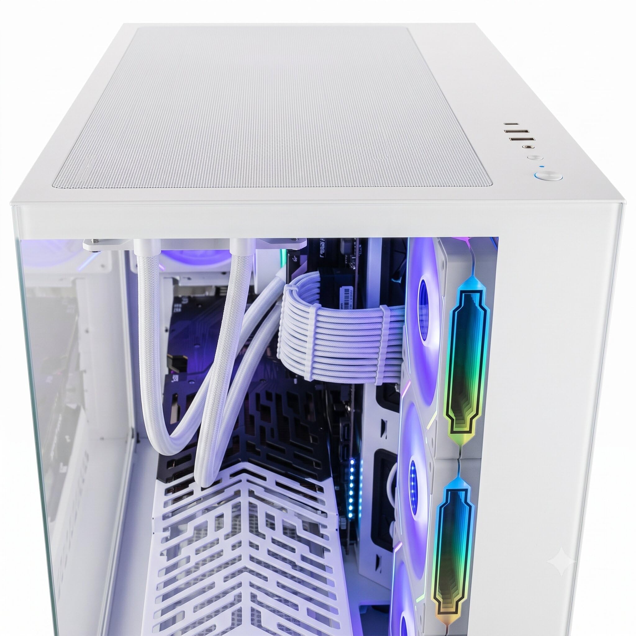 Glacial PC Gaming R7 7800X3D-GeForce RTX5070 12GB-32GB DDR5-1TB SSD-Win11