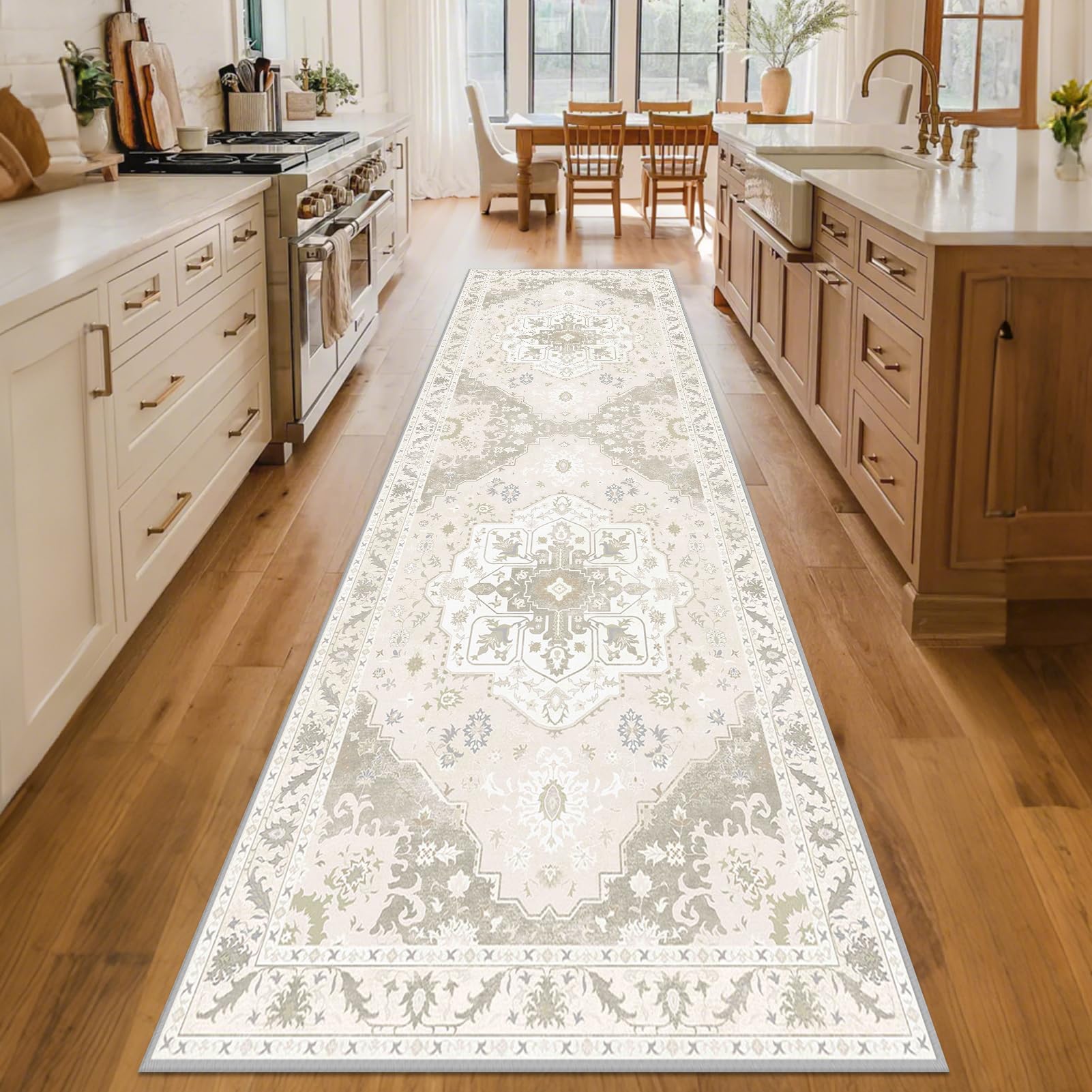 Antypoślizgowy chodnik długi korytarz Można prać w pralce Mata kuchenna Wycieraczka do łazienki Kuchnia Przedpokój Salon 70 x 240 cm