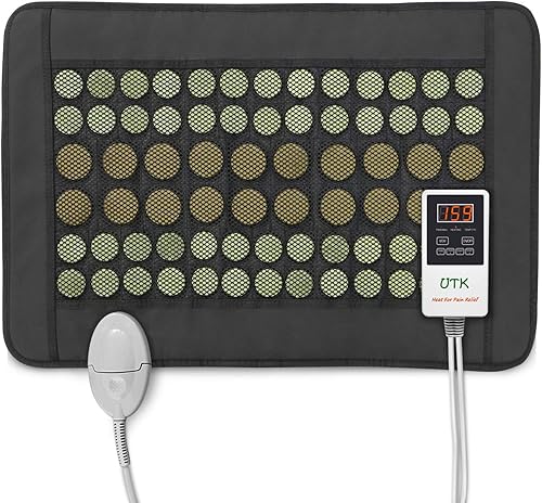 Miniatura 2 de UTK Almohadilla térmica infrarroja lejana de jade natural y turmalina