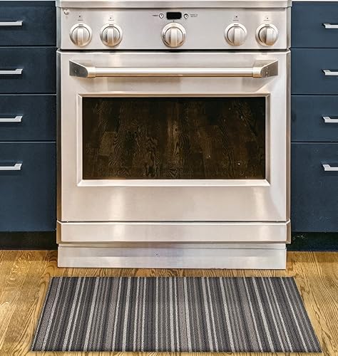 Nautica - Tapetes de PVC para uso general  InteriorExterior  Antideslizante  Tapete para cocina, garaje, cuarto de servicio, vestíbulo y más  Tapete