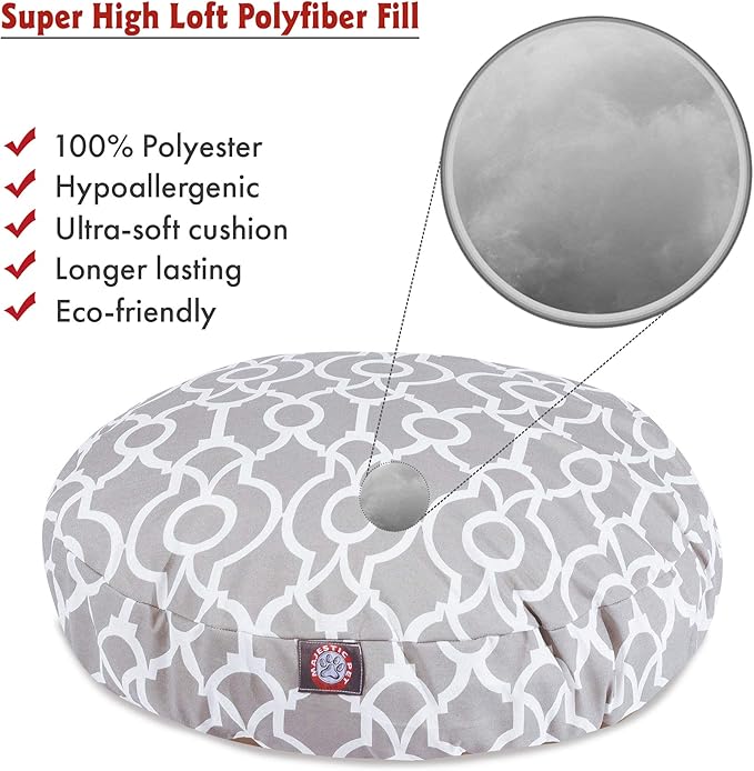 Cama Redonda para Perro Mediana con Funda Removible miniatura 2