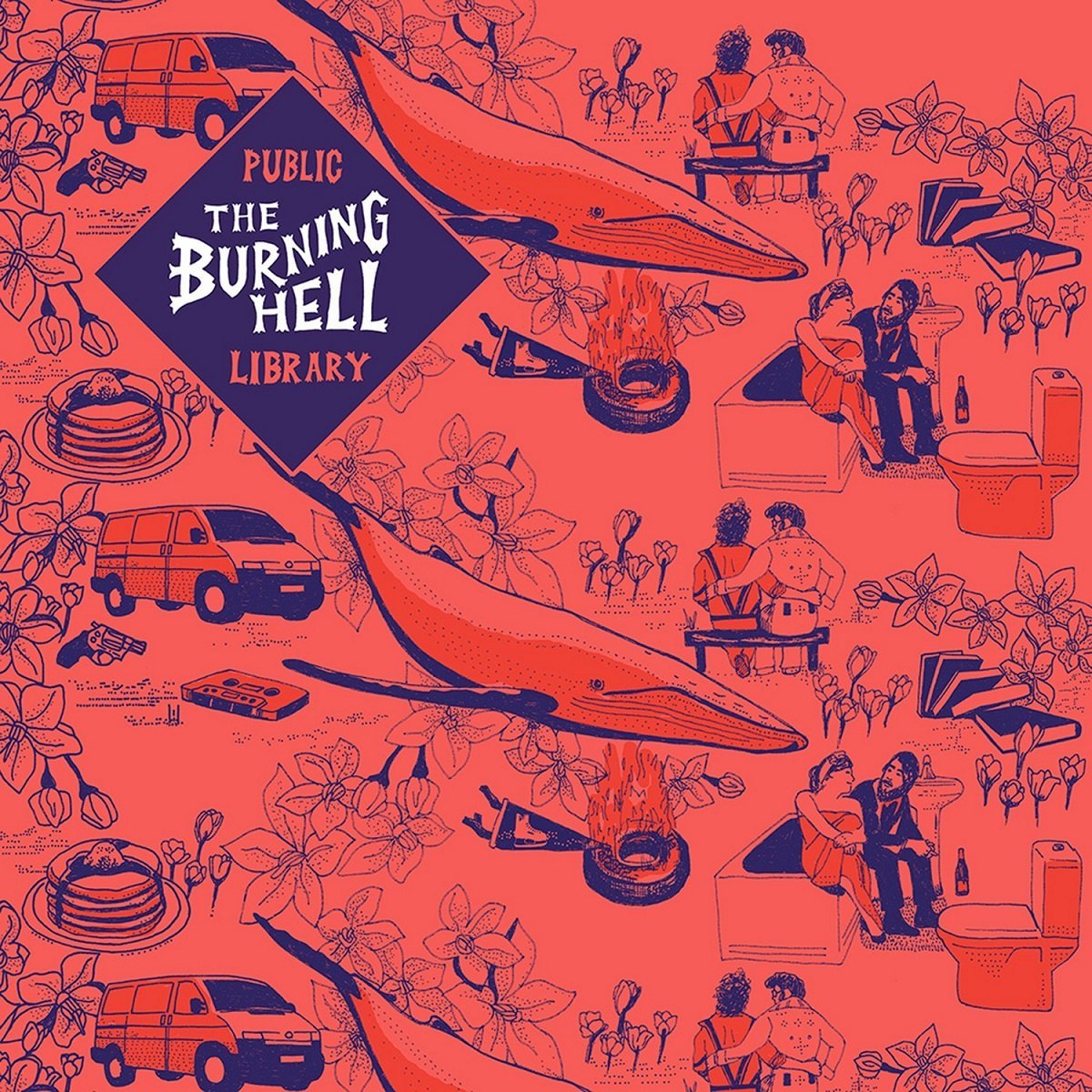 The Burning Hell Public Library 2016 CD - Near Mint