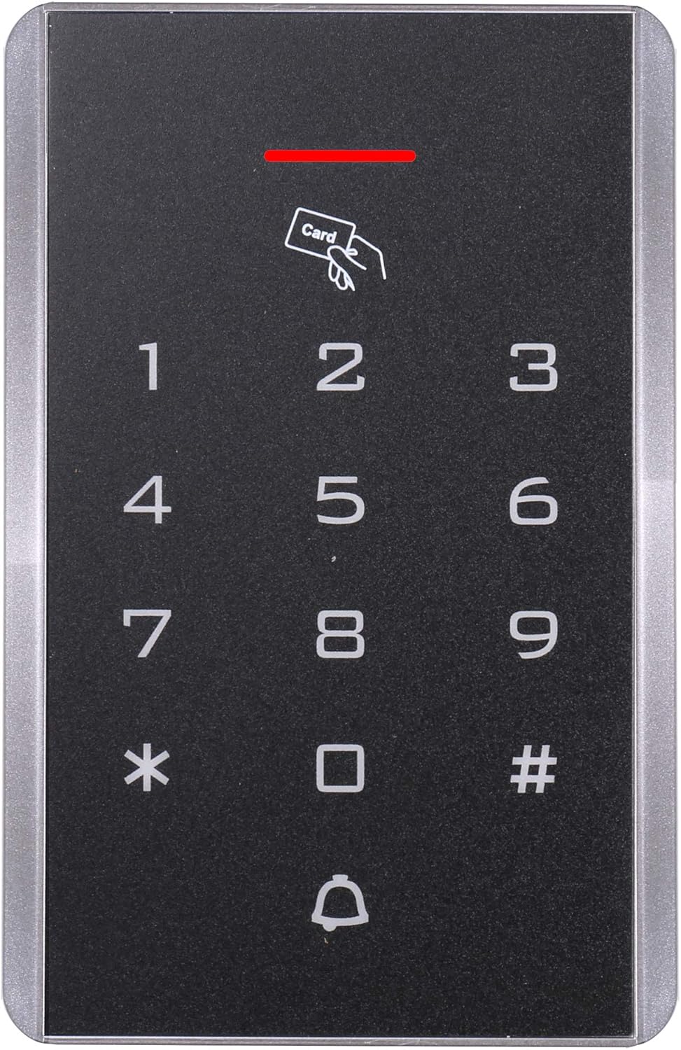 Top Brands UHPPOTE 125KHz RFID EM ID Keypad Stand-alone Door Access Control Kit With Strike Lock Remote Control Exit Button