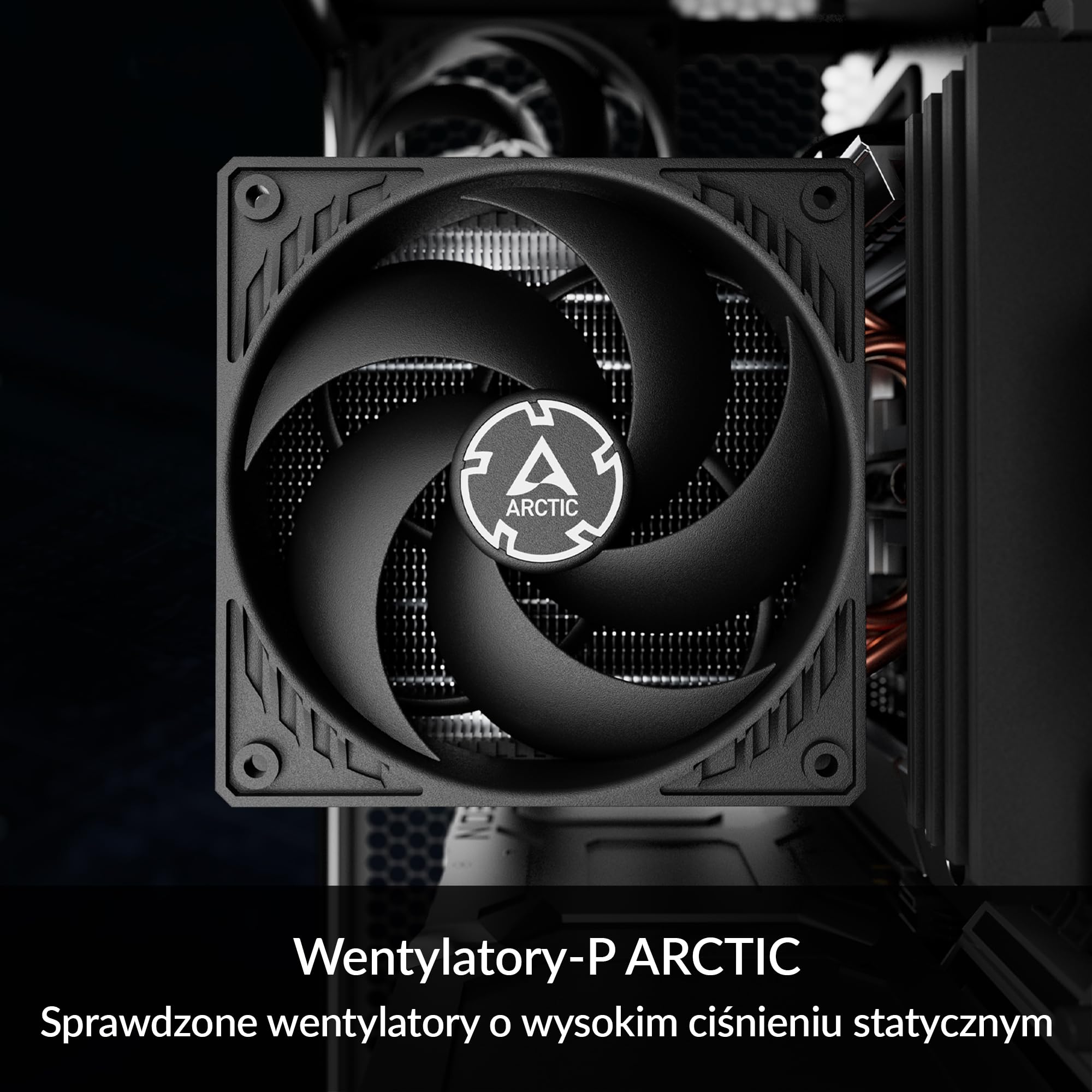 ARCTIC Freezer 36 CO - Jednowieżowy cooler CPU z push-pullem, dwoma zoptymalizowanymi pod kątem ciśnienia wentylatorami 120 mm